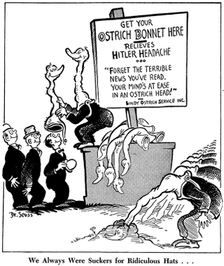 Illustration for article titled The extraordinarily surreal World War II editorial cartoons of Dr. Seuss